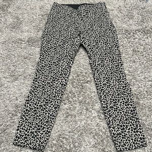 Leopard Print Ankle Pant